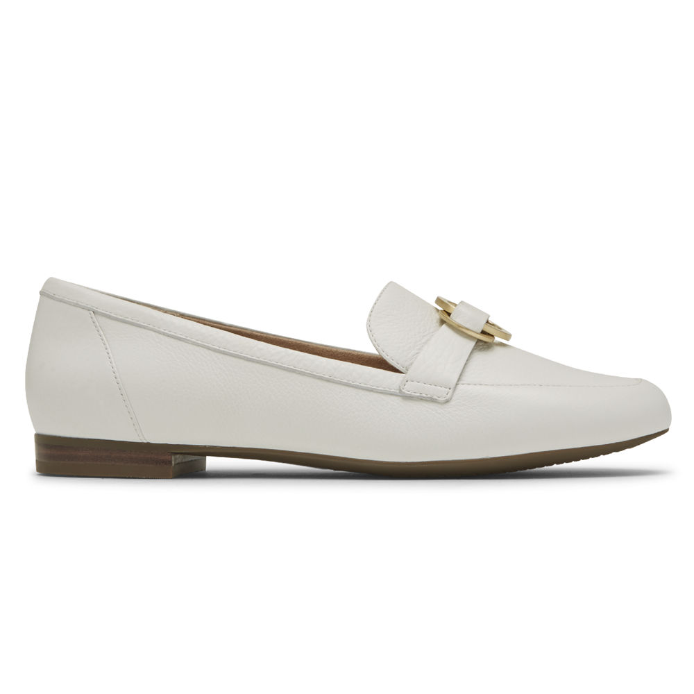 Mocassins Rockport Mulher Branco - Total Motion Tavia Ring - 87254FLNE